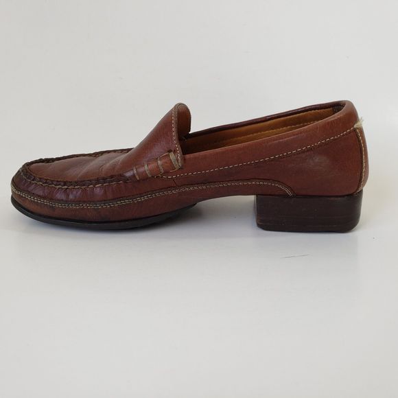 Cole Haan Country Shoes Womens 6B Brown Loafers Leather Minimalist Basic Classic - Picture 3 of 13